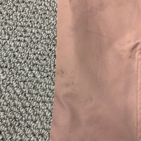 JoyLab Womens Rain Jacket Size XS Pink Long Sleeve Full Zip Snap Pocket Collared - Picture 8 of 14